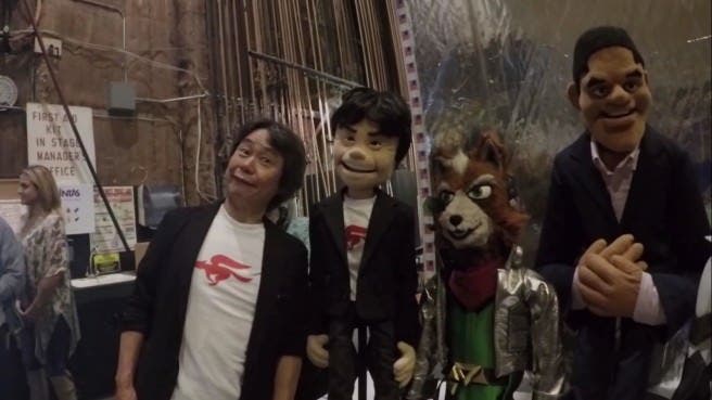 Miyamoto visita el estudio donde se crearon las marionetas del E3