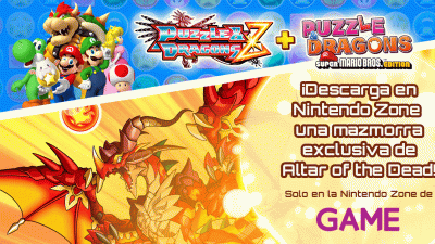Nueva mazmorra para ‘Puzzle & Dragons Z’ con el DLC gratuito en GAME