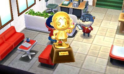 El amiibo del Aldeano de ‘Smash Bros.’ desbloquea un trofeo dorado en ‘AC: Happy Home Designer’