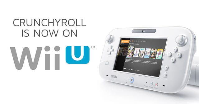 La aplicación Crunchyroll para Wii U ahora también está disponible de forma gratuita