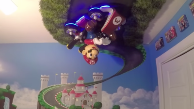 Echa un vistazo a esta original guardería inspirada en ‘Mario Kart 8’