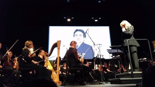 Momento de silencio también en el concierto Symphony of the Goddesses en recuerdo de Iwata