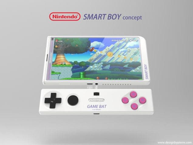Crean la maqueta de un smartphone inspirado en Game Boy