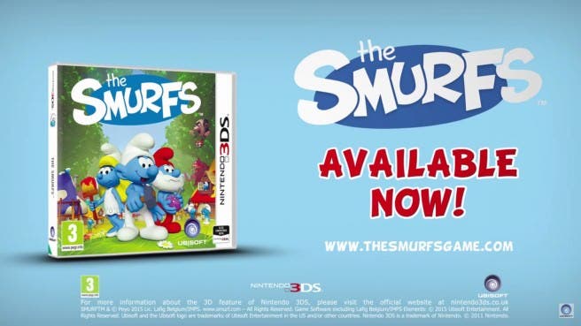 Ubisoft lanza en Europa sin previo aviso ‘Los Pitufos’ para Nintendo 3DS