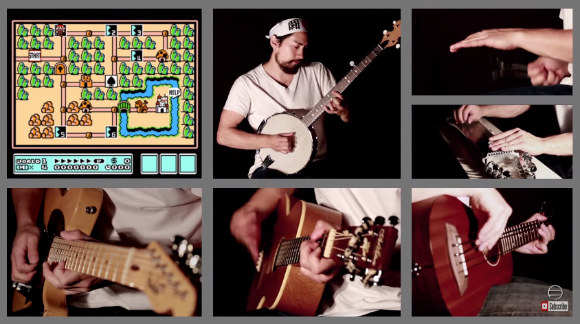 ¿Podemos recrear todos los sonidos de ‘Super Mario Bros. 3’ con una guitarra? Este increíble vídeo demuestra que sí