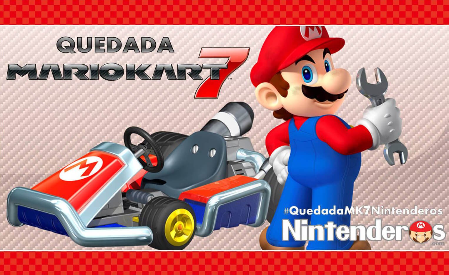 Diviértete en la quedada online de ‘Mario Kart 7’. ¡Empieza a derrapar en Nintendo 3DS!