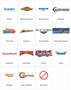 Konami sagas