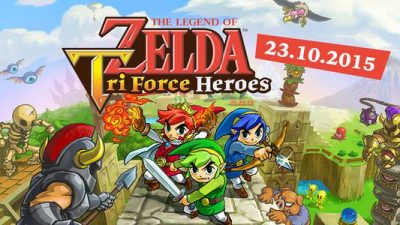 Nuevo gameplay de ‘The Legend of Zelda: Tri Force Heroes’