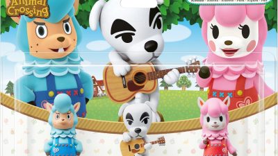 Imágenes de las figuras amiibo de ‘Animal Crossing’ en sus respectivas cajas