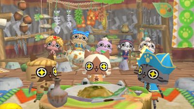 Así serán los temas que llegarán a 3DS de ‘Monster Hunter Diary: Poka Poka Airu Village DX’
