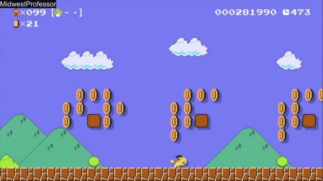 Un nuevo gameplay de ‘Super Mario Maker’ muestra en acción los trajes de ‘Pokémon’ y de Ashley