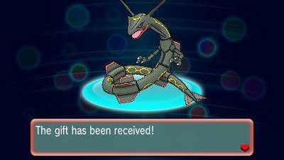 Norteamérica recibe un Rayquaza variocolor para ‘Pokémon RO / ZA’