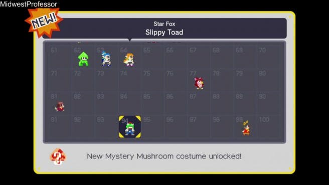 Conocemos el traje de Slippy Toad entre otros para ‘Super Mario Maker’, nuevo tráiler japonés