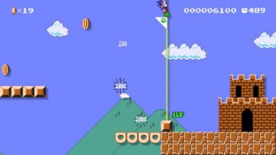 Así luce el traje de Sonic en ‘Super Mario Maker’