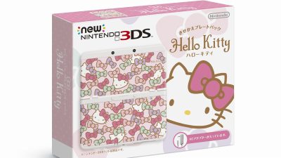 Este pack de New 3DS de ‘Hello Kitty’ con cubiertas incluidas ya está de camino a Japón