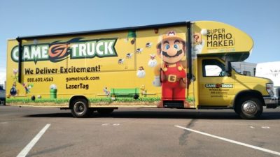 Nintendo vuelve a asociarse con GameTruck para promocionar ‘Super Mario Maker’ con más de 100 camiones