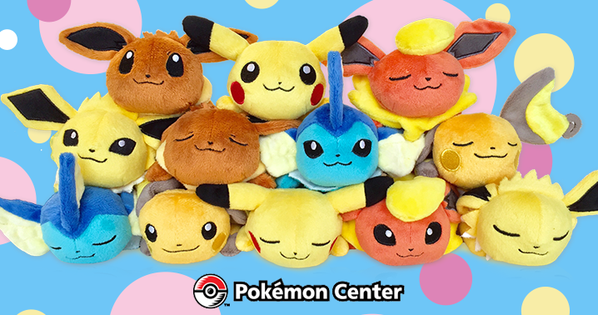 Estos peluches extra-suaves de Pokémon llegarán la próxima semana al Centro Pokémon