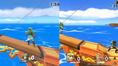 Vídeo comparativo entre las versiones de Wii U y Wii del Barco Pirata de ‘Smash Bros.’