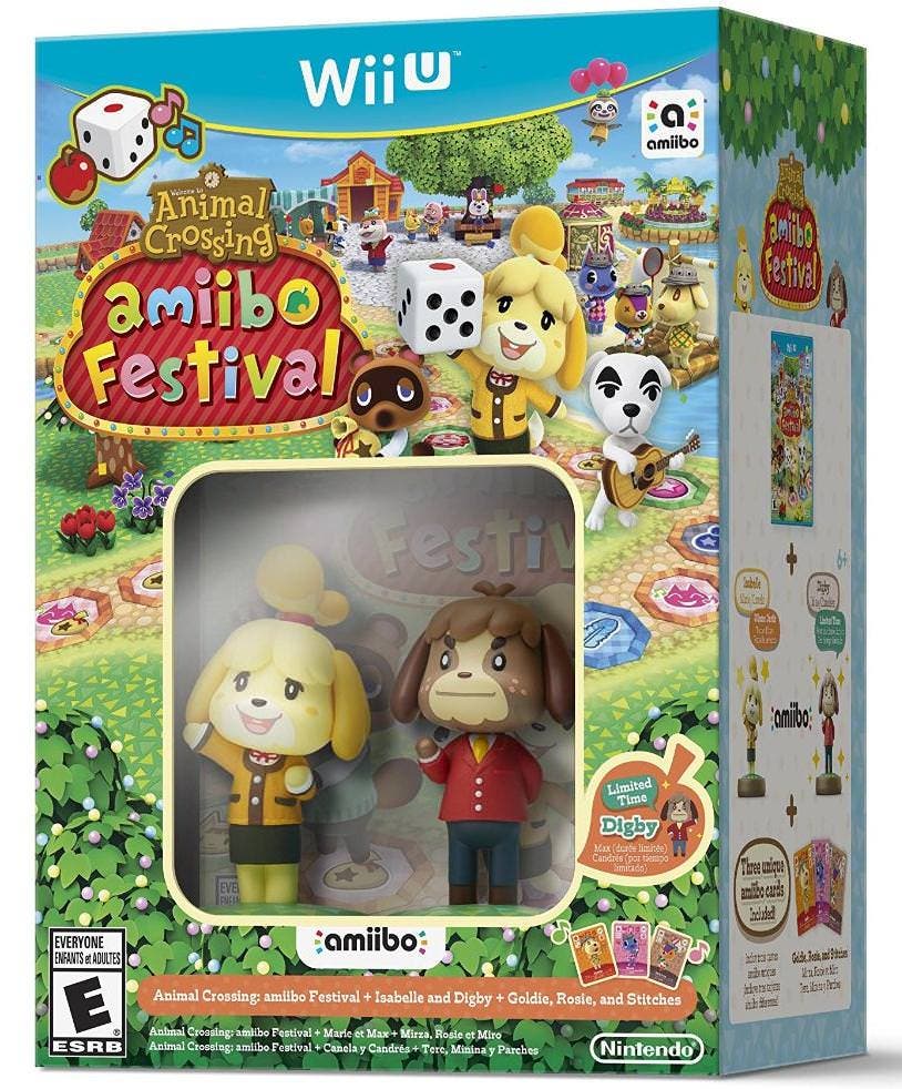 El boxart del pack de ‘Animal Crossing: amiibo Festival’ confirma las tres tarjetas amiibo que incluirá
