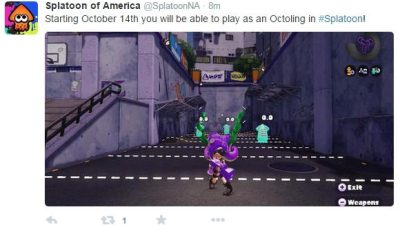 [Act.] ‘Splatoon’ podría permitirnos jugar con las Octoamazonas a partir del 14 de octubre