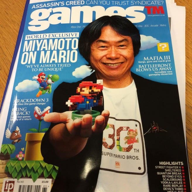 El número de este mes de la revista Games™ estará protagonizado por Shigeru Miyamoto
