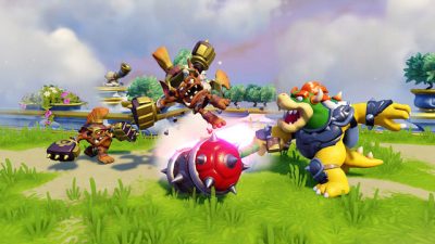 Gameplay del primer nivel de ‘Skylanders SuperChargers’ en Wii U