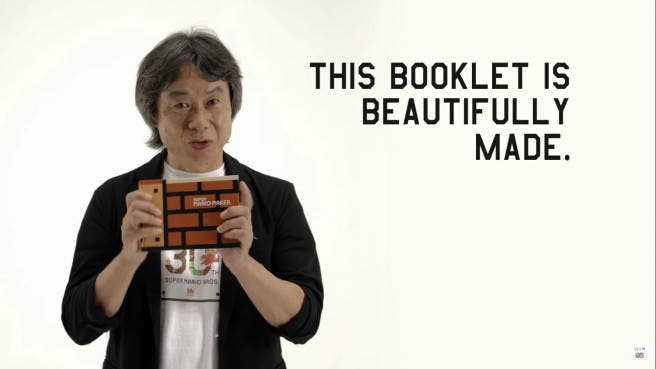 Miyamoto nos anima a usar el libro de ilustraciones de ‘Super Mario Maker’ en un nuevo vídeo