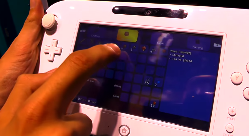 Primer gameplay off-screen de ‘Terraria’ en Wii U