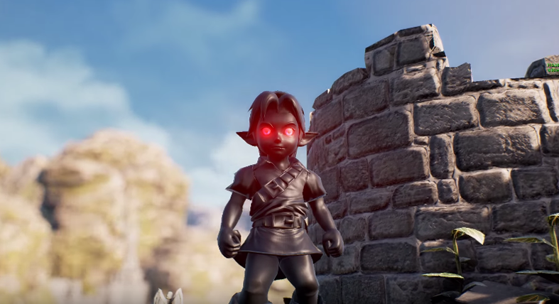 Link joven oscuro, protagonista de la última recreación con Unreal Engine 4