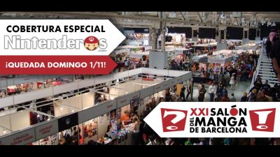 Nintenderos.com asistirá al XXI Salón del Manga de Barcelona. Conoce y juega con los lectores en la quedada!
