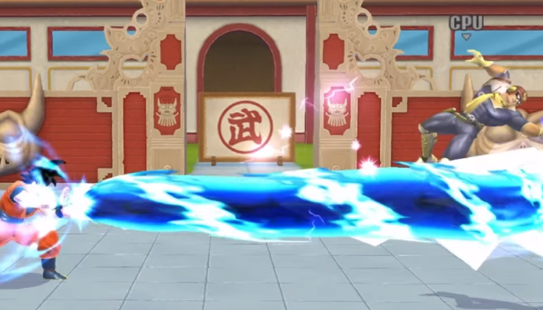 Así lucharía Goku en ‘Super Smash Bros.’