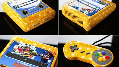Un fan decora su SNES con motivos de ‘Super Mario All Stars’
