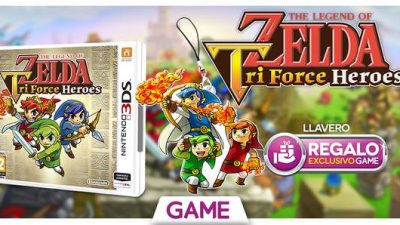 Reserva ‘Zelda: Tri Force Heroes’ en GAME y llévate un llavero exclusivo de regalo