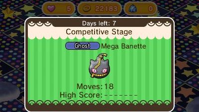 Novedades de la semana en ‘Pokémon Shuffle’: Mega Banette, Giratina, nuevas fases normales y más