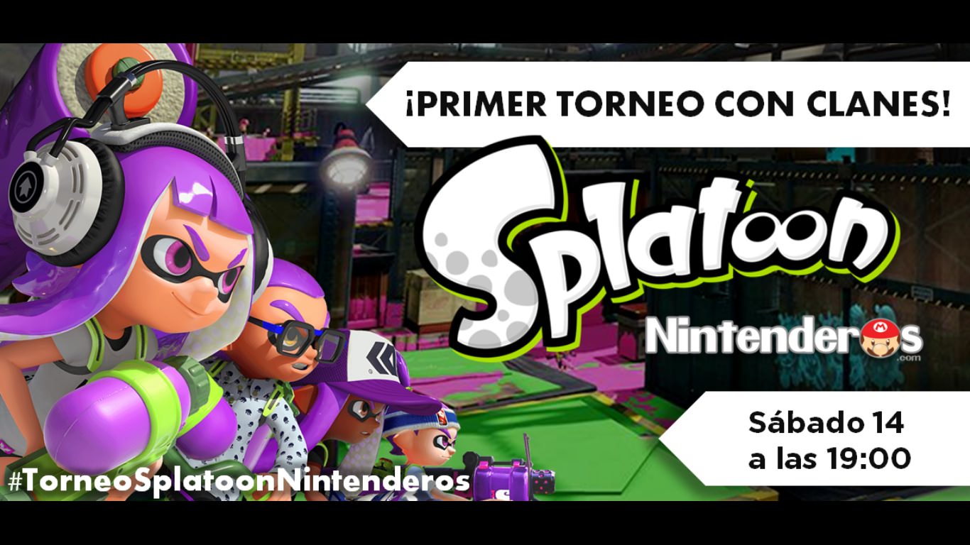 Ha llegado el 1º torneo de ‘Splatoon’ con clanes. ¡Derrocha tinta con la Trintralladora DX!