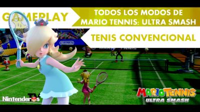 [Gameplay] Raquetazos convencionales con Estela en ‘Mario Tennis: Ultra Smash’
