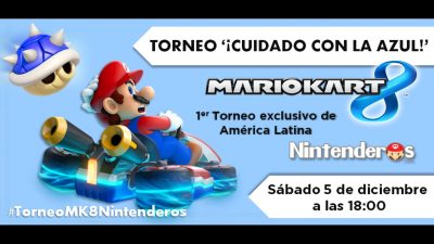Primer torneo de ‘Mario Kart 8’ exclusivo para América: ¡Cuidado con la azul!
