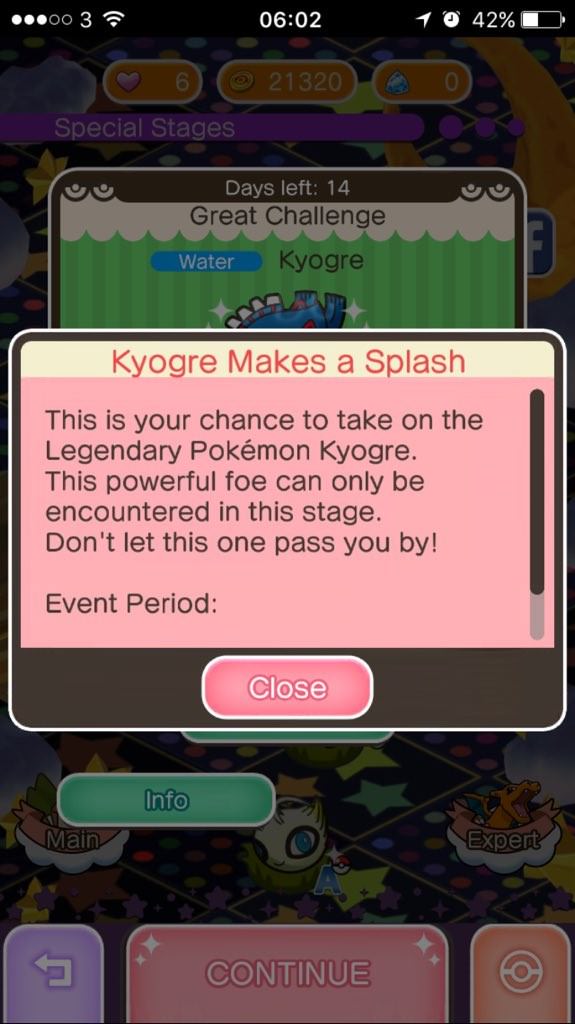 Kyogre Shuffle