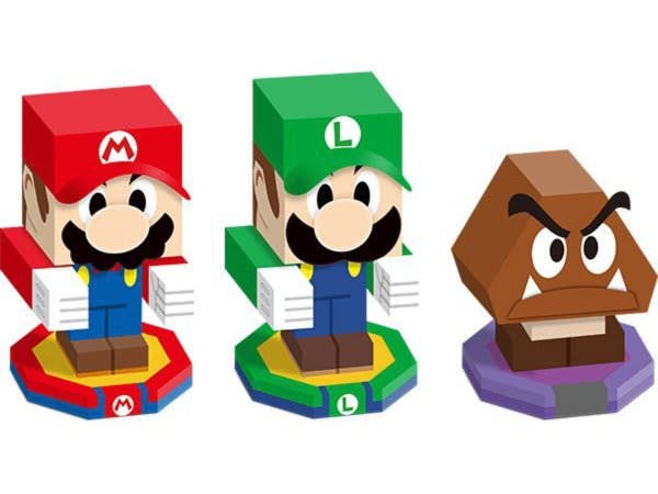 Cartoñecos en la Nintendo UK Store por la reserva de ‘Mario & Luigi: Paper Jam Bros.’