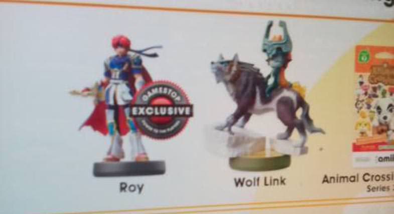Se filtra la primera imagen del amiibo de Roy y los amiibo de Fran y Capitán de ‘Animal Crossing’