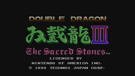 ‘Double Dragon III: The Sacred Stones’ (NES) llegará esta semana a la CV de Wii U de Europa
