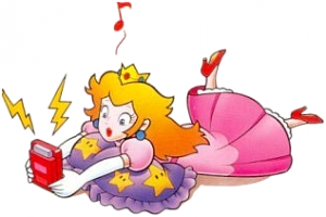 Peach gamer