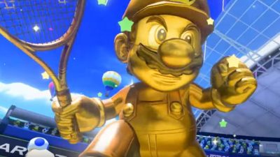 Mario Dorado se deja ver por primera vez en ‘Mario Tennis: Ultra Smash’
