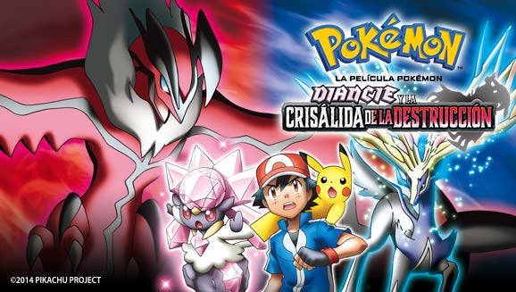 La película ‘Pokémon: Diancie y la Crisálida de la Destrucción’ ya disponible en iTunes