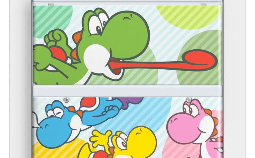 Unboxing de las cubiertas de ‘Super Mario Maker’ y Yoshi para New Nintendo 3DS