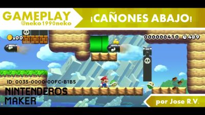 [Gameplay] Nintenderos Maker #14: ‘¡Cañones abajo!’