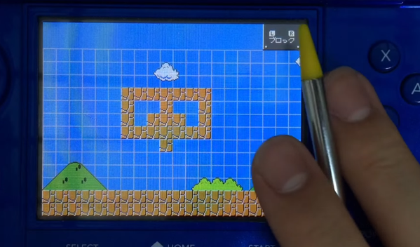 claridad Florecer Peatonal Un fan recrea 'Super Mario Maker' en 3DS usando 'Petit Computer' -  Nintenderos