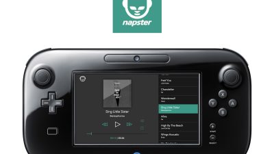 Napster lleva su biblioteca de más de 34 millones de canciones a Wii U