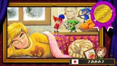 Obras ganadoras del concurso de ‘Zelda Tri Force Heroes’ con ‘Art Academy’