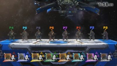 Controla a 8 personajes a la vez con este glitch de ‘Smash Bros. for Wii U’